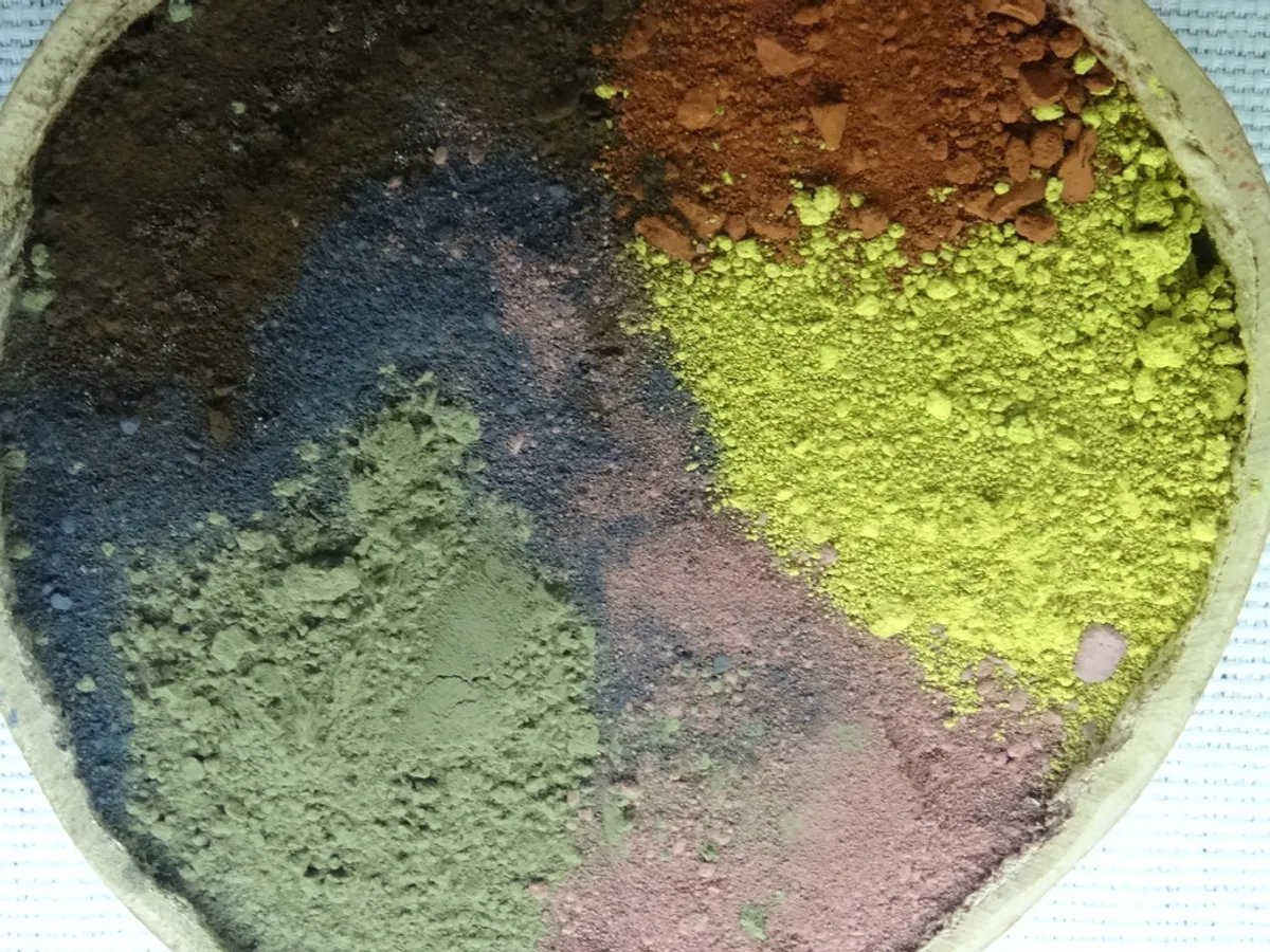Colorants marron — photo d'illustration
